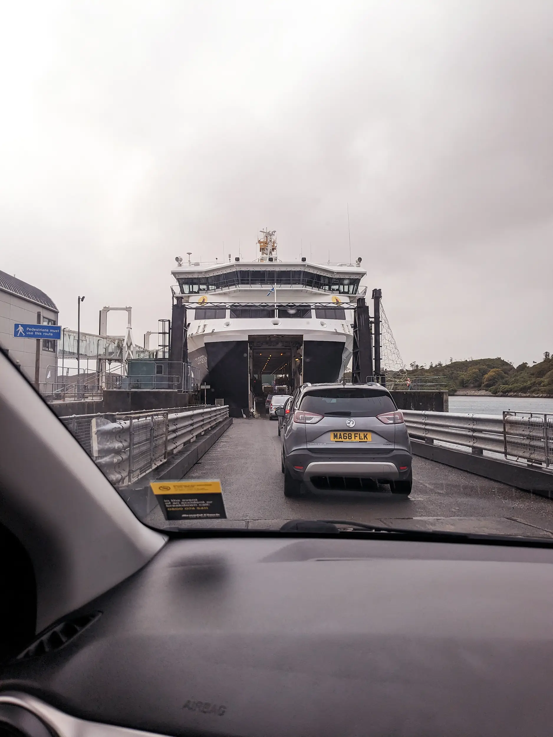 CalMac ferry from Isle of Skye to Isle of Lewis and Harris